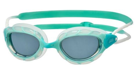 Lunettes zoggs predator green clear smoke - smaller fit - lunettes triathlon et natation