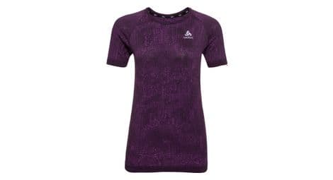 Maillot odlo blackcomb pro mujer manga corta violeta