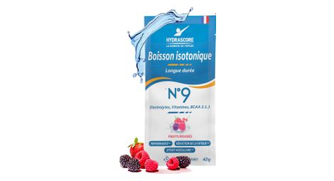 Boisson Isotonique Hydrascore N°9 - Fruits Rouges - 42 g