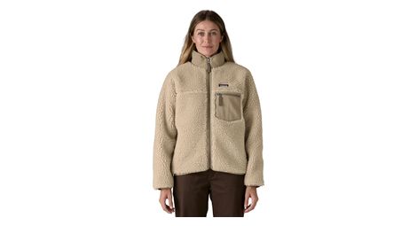 Polaire patagonia classic retro-x beige femme