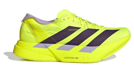 Chaussures Running adidas Adizero Adios Pro 4 Jaune/Violet Homme