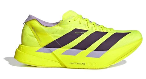 adidas adizero adios pro 4 yellow purple men s running shoes