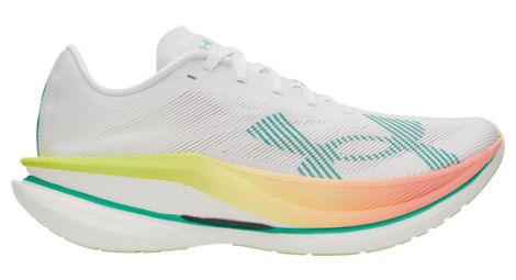 Zapatillas de running Under Armour Velociti Elite 3, blancas/multicolor, unisex