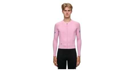 maap apex aeon men s long sleeve jersey in pink