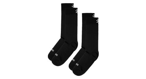 Chaussettes x2 rains logo beige