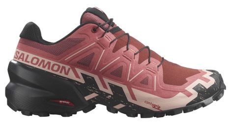 Zapatillas de trail para mujer salomon speedcross 6 negro/rosa
