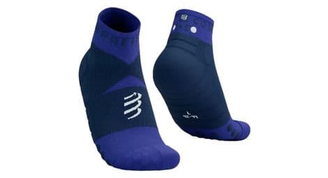 Compressport ultra trail socks v2.0 low blue