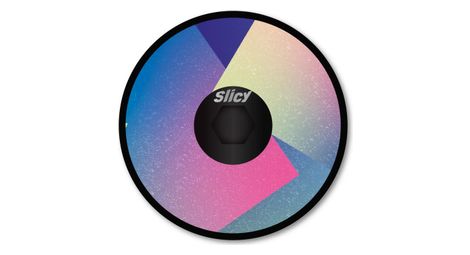 Tapa depotencia slicy fun gradiente multicolor