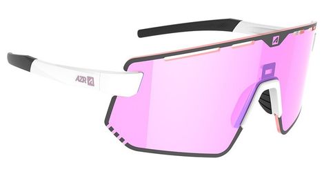 Lunettes azr kromic flash rx blanc/écran irisé rose photochromique