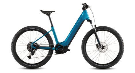 Vtt électrique semi-rigide cube reaction hybrid performance 600 easy entry shimano 12v 600 wh bosch 75 nm 27.5 bleu electric 2026