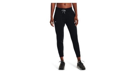 Pantalon under armour rival fleece mesh noir femme 