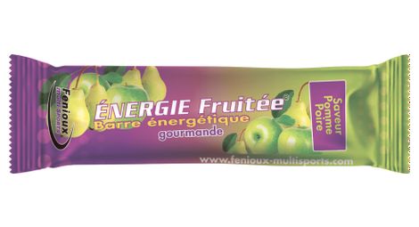 Barre énergétique fenioux multi-sports energie fruitée pomme/poire - 35g