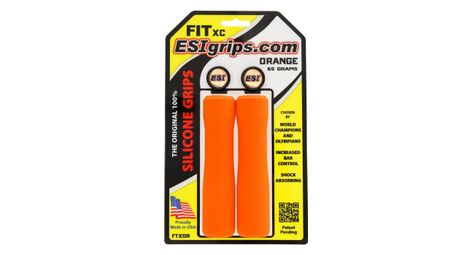 Paire de grips esi fit cr orange