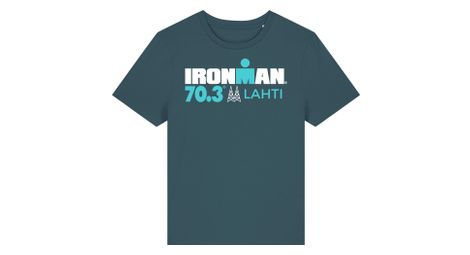 Maglietta a maniche corte ironman 70.3 finland turquoise blue donna