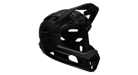 Casque avec mentonniere amovible bell super air r mips noir