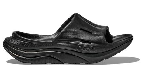 Chaussures de récupération unisexe hoka ora recovery slide 3 noir