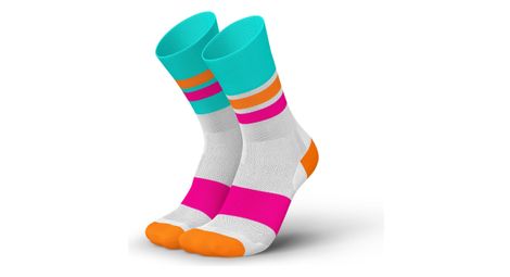 Calcetines incylence ultralight tracks azul/rosa