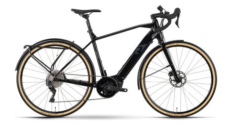 Bicicletta elettrica gravel raymon gravelray e 6,5 street shimano grx 11s 410wh 700mm nero