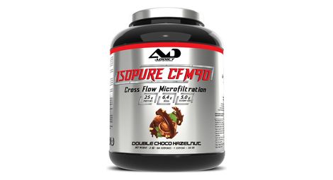 Isopure cfm 90 (2kg) - addict sport nutrition - double choco noisette -  whey isolate