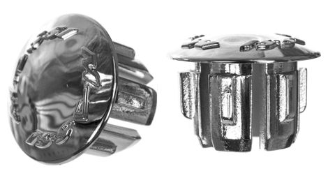 Tapones finales massi x2 cromo
