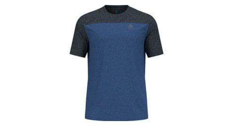 Camiseta mtb odlo x-alp linencool negra/azul