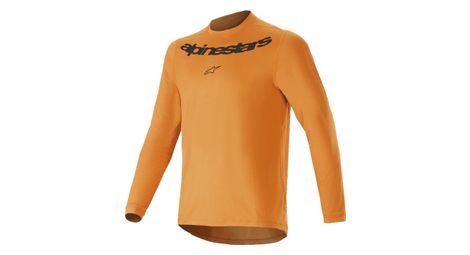 Alpinestars a-dura rocker orange long sleeve jersey