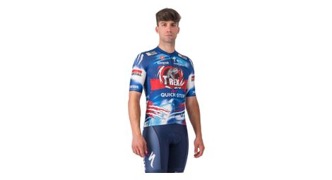 Maillot Manches Courtes Castelli Competizione 3 Soudal Quickstep T-Rex Vuelta 2025