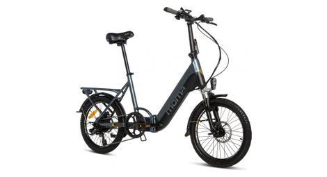 Moma bikes vélo electrique vae de ville pliant, e20pro, aluminium, shimano 7v, bat. ion lithium 48v 13ah