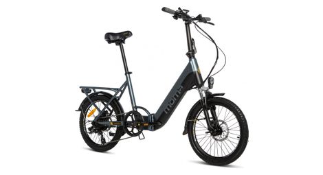 Moma bikes vélo electrique de ville pliant, e20pro, aluminium, shimano 7v, bat. ion lithium 48v 13ah
