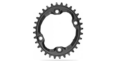 AbsoluteBlack Plato estrecho ancho 96BCD ovalado para transmisiones Shimano 12V Negro