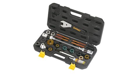 Kit de taraudage, alesage et surfacage pour boitier et douilles icetoolz e185