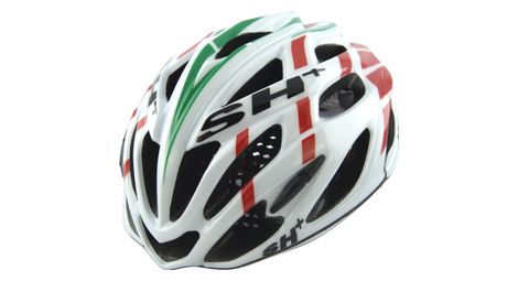 Shabli x-plod casque de vélo rouge/blanc/vert taille unique s/l