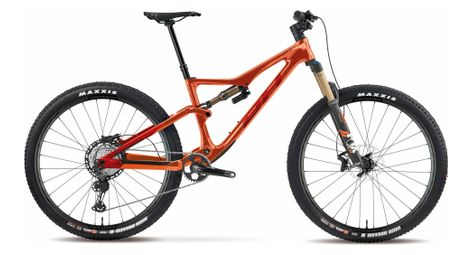 Bh bikes lynx trail carbon 9.5 full suspension mtb shimano xt 12s 29'' orange/red 2022