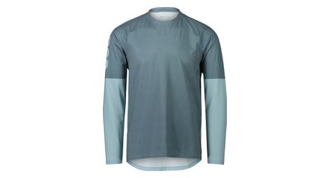 Maillot de manga larga poc essential mtb calcite azul claro s