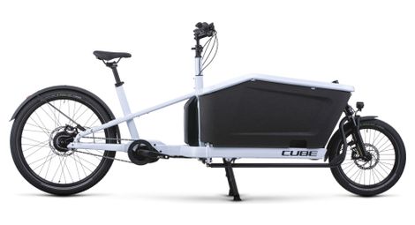 Cube cargo hybrid 500 bicicletta elettrica da carico enviolo cargo 500 wh 20/27.5'' flash white 2023
