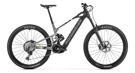 Mondraker crafty carbon r mtb elettrica full-suspension shimano 12s 800 wh 29'' grigio nero 2025