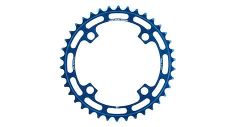 Couronne cook bros racing 104 mm bleu