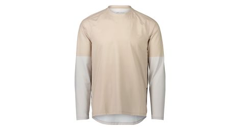 Maillot de manga larga poc essential mtb sandstone beige