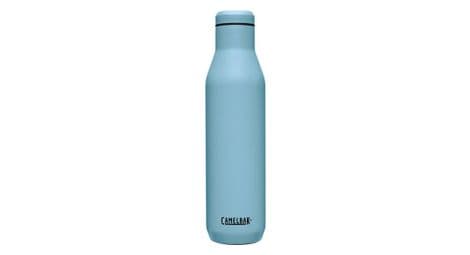 Botella camelbak aislada de acero inoxidable azul
