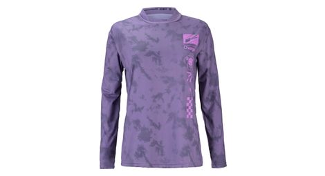 Maillot manches longues femme kenny charger dye violet