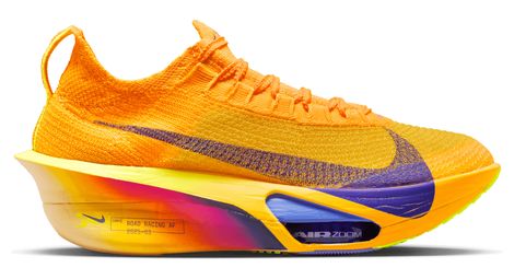 nike alphafly 3 yellow purple women s running shoes