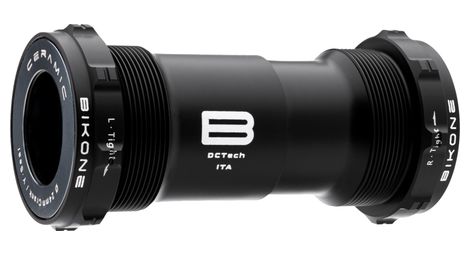 bikone dctech ita ceramic bottom bracket for shimano black