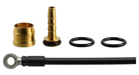 Kit de recambio de manguera con conector Banjo Elvedes para Tektro, 5,5 mm, 2000 mm