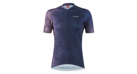 Maillot cycliste Loeffler à manches courtes avec Maillot de vélo FZ classy HotBond® - bleu foncé