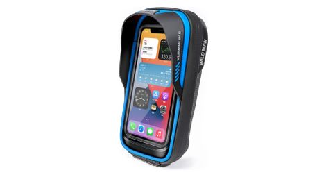 Sacoche de guidon vélo rigide 0.5L avec écran tactile TPU pour rangement