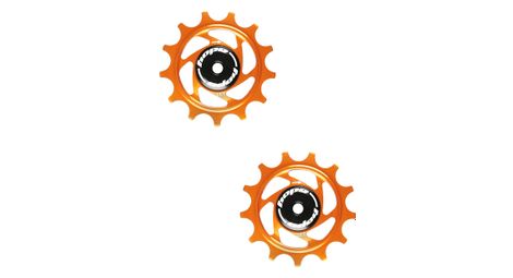 Galets hope 13 dents shimano 12v orange