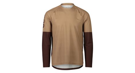 Maglia a manica lunga poc essential mtb jasper brown