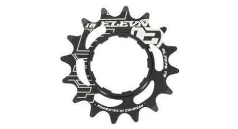 Pignon elevn aluminium shimano noire