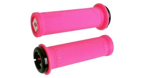 Paire de grips odi ruffian mini v2.1 110 mm rose