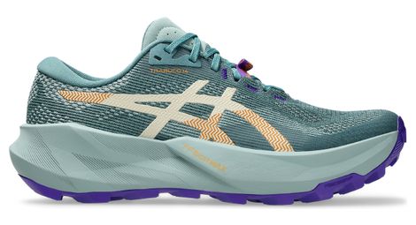 asics trabuco 14 women s trail running shoes blue purple